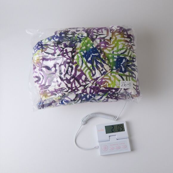 Vtg OP Ocean Pacific Women's Medium Snowboard Jacket Multicolor Hooded Y2K 90s - Picture 15 of 15